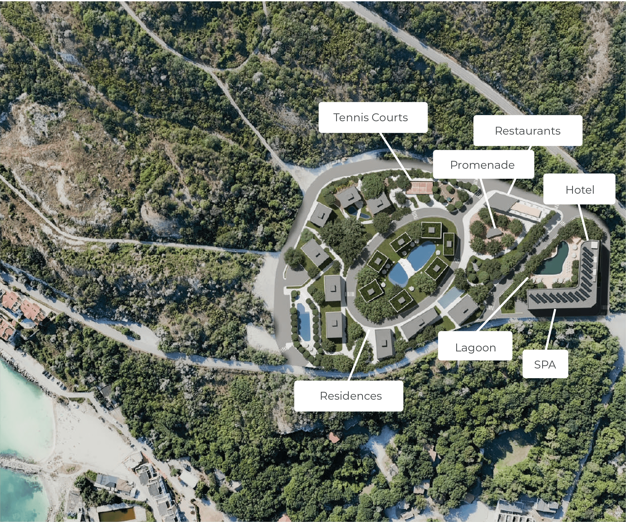 White Coast Hill Residences Masterplan